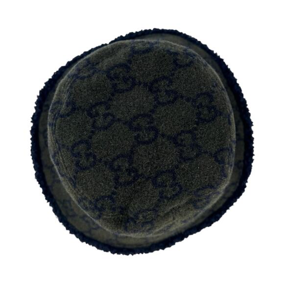 Gucci Monogram Green Wool Bucket Hat main image 11